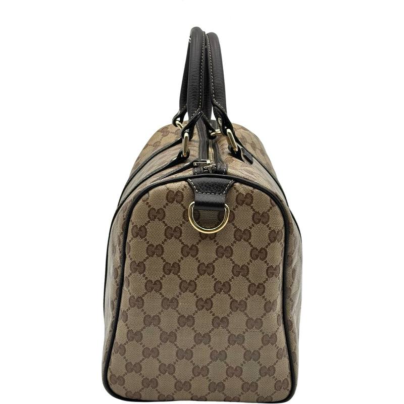 グッチ GUCCI ボストンハンドバッグ 265697 ブラウン GGクリスタル