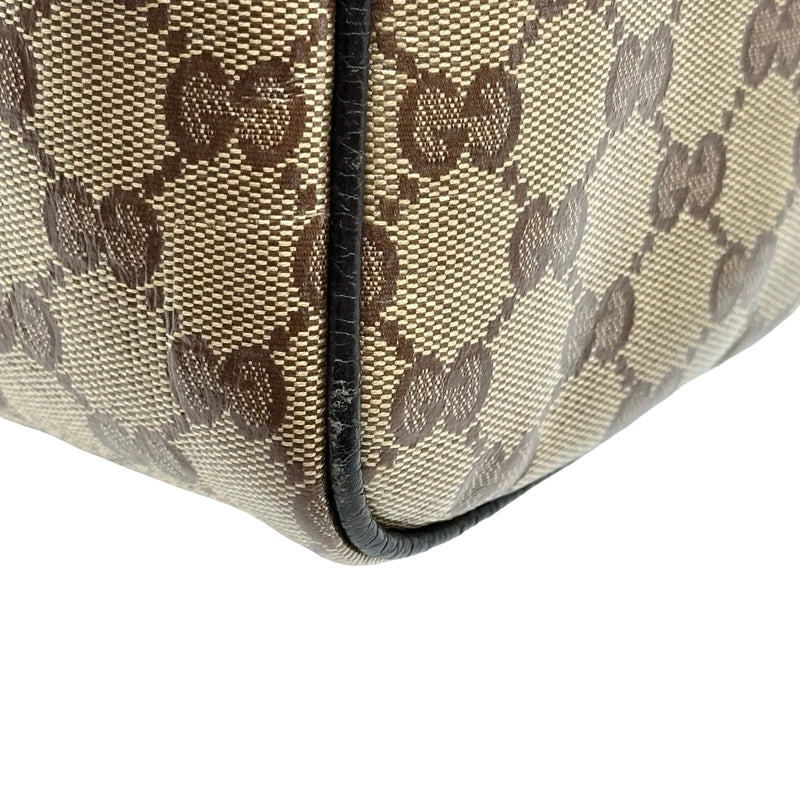 グッチ GUCCI ボストンハンドバッグ 265697 ブラウン GGクリスタル