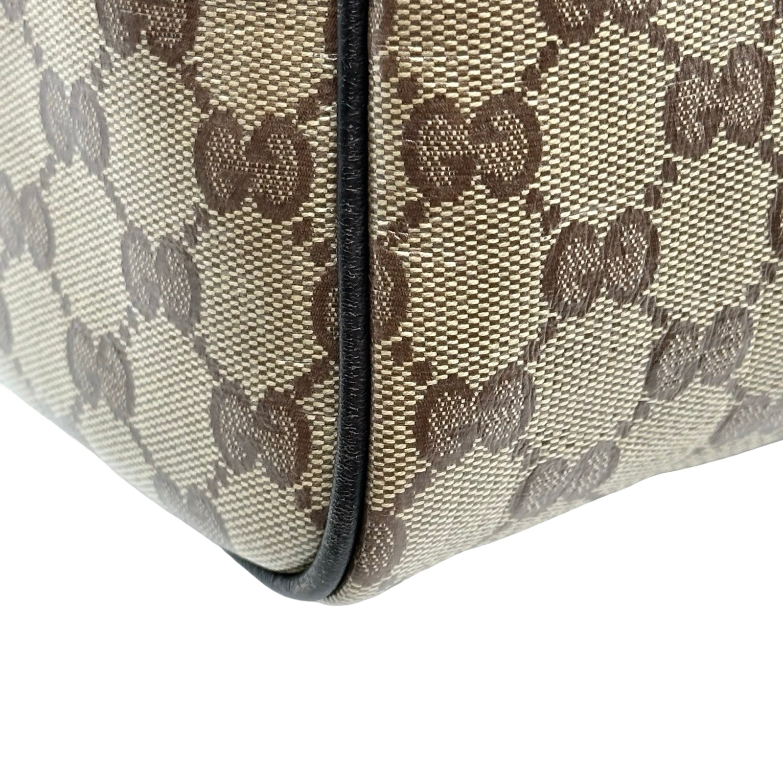 グッチ GUCCI ボストンハンドバッグ 265697 ブラウン GGクリスタル