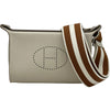 エルメス HERMES ヴィドポッシュ W刻印 クレ シルバー金具 トゴ レディース ショルダーバッグ