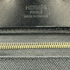 エルメス HERMES エールバッグジップPM W刻印 ブラック ゴールド金具 トワル/ハンター レディース ショルダーバッグ
