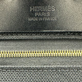 エルメス HERMES エールバッグジップPM W刻印 ブラック ゴールド金具 トワル/ハンター レディース ショルダーバッグ