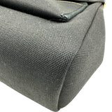 エルメス HERMES エールバッグジップPM W刻印 ブラック ゴールド金具 トワル/ハンター レディース ショルダーバッグ