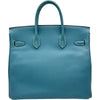 エルメス HERMES オータクロア32 □J刻印 ブルージーン/シルバー金具 エプソン レディース ハンドバッグ