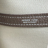 エルメス HERMES ガーデンファイルPM Z刻印 エトゥープ/べトン シルバー金具 トワル/ネゴンダ レディース ショルダーバッグ