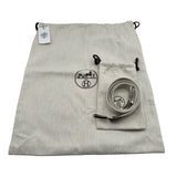 エルメス HERMES ガーデンファイルPM Z刻印 エトゥープ/べトン シルバー金具 トワル/ネゴンダ レディース ショルダーバッグ