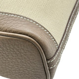 エルメス HERMES ガーデンファイルPM Z刻印 エトゥープ/べトン シルバー金具 トワル/ネゴンダ レディース ショルダーバッグ