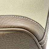 エルメス HERMES ガーデンファイルPM Z刻印 エトゥープ/べトン シルバー金具 トワル/ネゴンダ レディース ショルダーバッグ