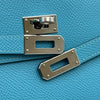 エルメス HERMES ケリーウォレット ロング ヴェルソ D刻 ブルーノール/ルージュクー シルバー金具 エプソン レディース 長財布