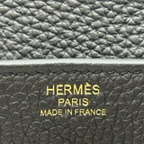 エルメス HERMES バーキン25 Y刻印 ブラック ピンクゴールド金具 トゴ レディース ハンドバッグ