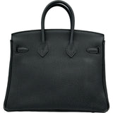 エルメス HERMES バーキン25 Y刻印 ブラック ピンクゴールド金具 トゴ レディース ハンドバッグ