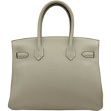 エルメス HERMES バーキン30 W刻印 クレ ゴールド金具 トゴ レディース ハンドバッグ