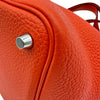 エルメス HERMES ピコタンロックPM T刻印 オレンジポピー シルバー金具 トリヨン レディース トートバッグ