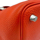 エルメス HERMES ピコタンロックPM T刻印 オレンジポピー シルバー金具 トリヨン レディース トートバッグ