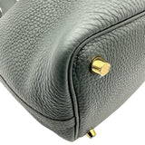 エルメス HERMES ピコタンロックPM W刻印 ヴェールフォンセ ゴールド金具 トリヨン レディース ハンドバッグ