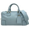 ロエベ LOEWE アマソナ28 352.30.N03 ライトブルー レザー レディース ハンドバッグ