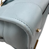 ロエベ LOEWE アマソナ28 352.30.N03 ライトブルー レザー レディース ハンドバッグ