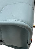 ロエベ LOEWE アマソナ28 352.30.N03 ライトブルー レザー レディース ハンドバッグ