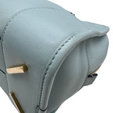 ロエベ LOEWE アマソナ28 352.30.N03 ライトブルー レザー レディース ハンドバッグ