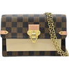 ルイ・ヴィトン LOUIS VUITTON ポルトフォイユ・ヴァヴァンチェーン N60237 クリーム/ピンク/ブラウン ダミエキャンバス レディース ショルダーバッグ