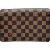 ルイ・ヴィトン LOUIS VUITTON ポルトフォイユ・ヴァヴァンチェーン N60237 クリーム/ピンク/ブラウン ダミエキャンバス レディース ショルダーバッグ