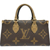 ルイ・ヴィトン LOUIS VUITTON オンザゴー EW M46653 ブラウン モノグラム・ジャイアント・リバース レディース ショルダーバッグ