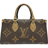 ルイ・ヴィトン LOUIS VUITTON オンザゴー EW M46653 ブラウン モノグラム・ジャイアント・リバース レディース ショルダーバッグ
