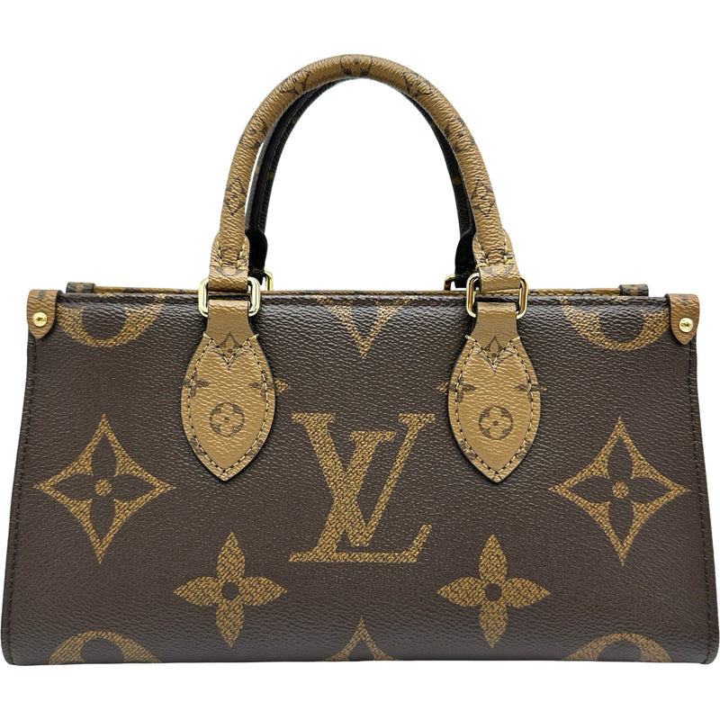 最終値下げ美品 ルイヴィトン モノグラム エヴァジオン ルイ・ヴィトン LOUIS VUITTON オンザゴー EW M46653 ブラウン