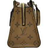 ルイ・ヴィトン LOUIS VUITTON オンザゴー EW M46653 ブラウン モノグラム・ジャイアント・リバース レディース ショルダーバッグ