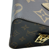 ルイ・ヴィトン LOUIS VUITTON オンザゴー EW M46653 ブラウン モノグラム・ジャイアント・リバース レディース ショルダーバッグ