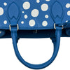 ルイ・ヴィトン LOUIS VUITTON オンザゴーPM 草間彌生 M46424 ブルー モノグラム・アンプラント・ドット レディース ハンドバッグ
