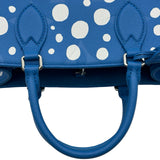 ルイ・ヴィトン LOUIS VUITTON オンザゴーPM 草間彌生 M46424 ブルー モノグラム・アンプラント・ドット レディース ハンドバッグ