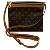 ルイ・ヴィトン LOUIS VUITTON ソミュールメッセンジャーPM M44879 ブラウン モノグラム レディース ショルダーバッグ