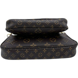 ルイ・ヴィトン LOUIS VUITTON ミュルティ・ポシェット・アクセソワール M44840 ブラウン/ローズクレール モノグラムキャンバス レディース ショルダーバッグ