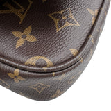 ルイ・ヴィトン LOUIS VUITTON ミュルティ・ポシェット・アクセソワール M44840 ブラウン/ローズクレール モノグラムキャンバス レディース ショルダーバッグ
