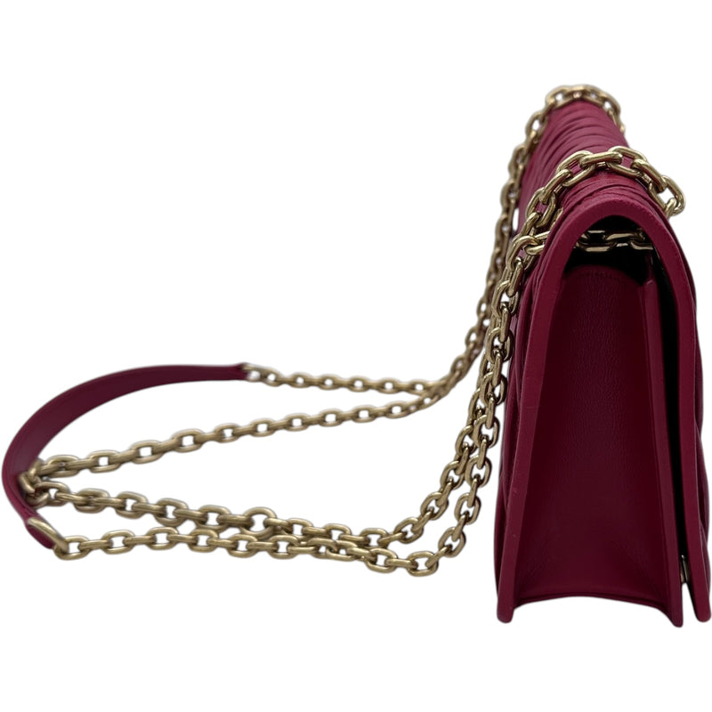 ミュウミュウ miu miu マテラッセチェーンショルダー 5BP065 レッド