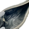 プラダ PRADA パデッド Re-Nylonショルダーバッグ 1BC151 ブラック シルバー金具 キルティングレザー レディース ショルダーバッグ