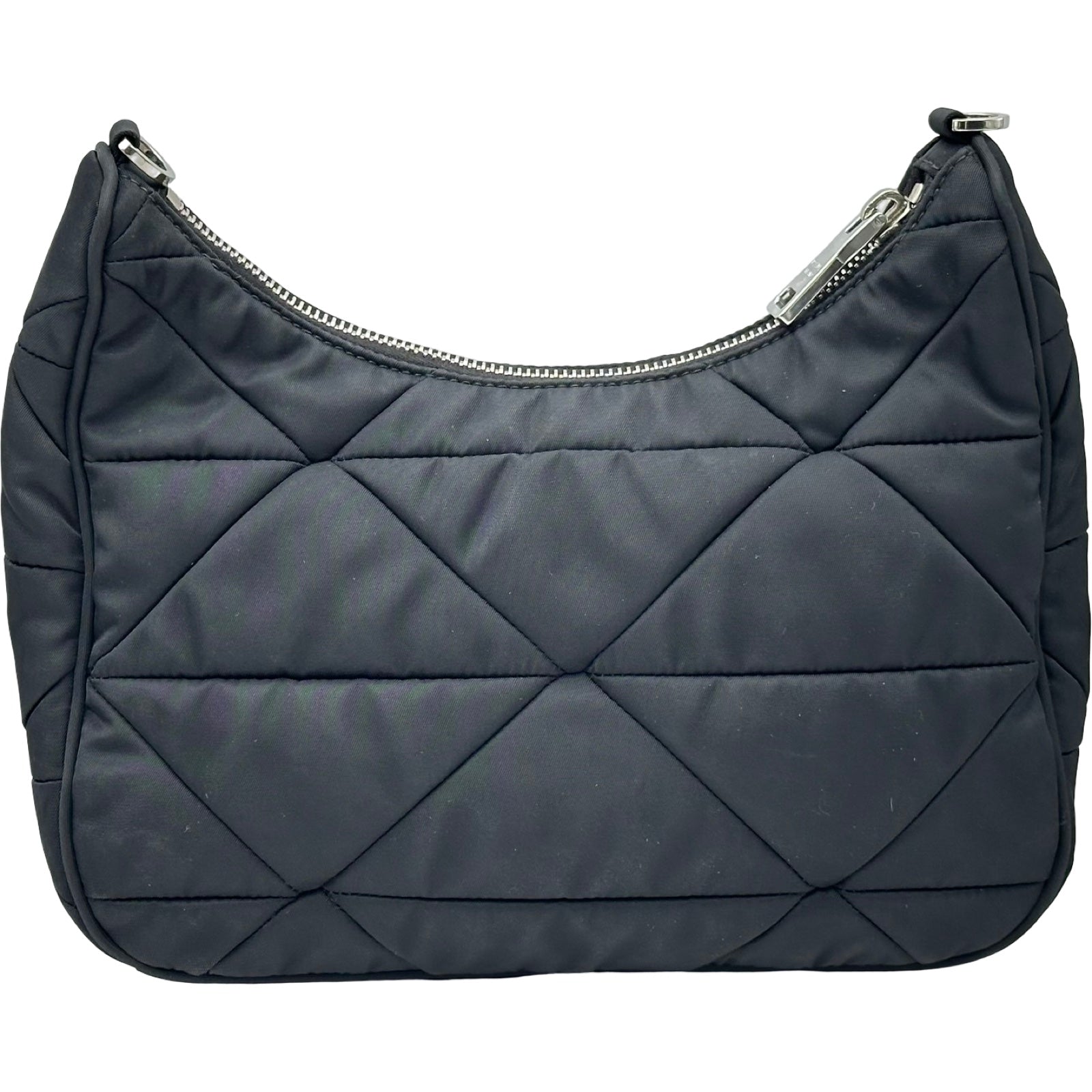 PRADA ブラック XL パデッドハット【希少・極美品】 プラダ PRADA パデッド Re-Nylonショルダーバッグ 1BC151 ブラック
