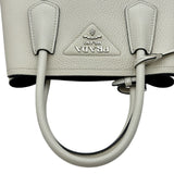 プラダ PRADA ドゥーブレ ミニ 1BG443 ホワイト レザー レディース ショルダーバッグ