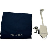 プラダ PRADA ドゥーブレ ミニ 1BG443 ホワイト レザー レディース ショルダーバッグ