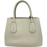 プラダ PRADA ドゥーブレ ミニ 1BG443 ホワイト レザー レディース ショルダーバッグ