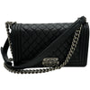 シャネル CHANEL ボーイシャネル25 A67086 23番台 ブラック シルバー金具 ラム レディース ショルダーバッグ