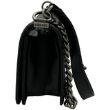 シャネル CHANEL ボーイシャネル25 A67086 23番台 ブラック シルバー金具 ラム レディース ショルダーバッグ