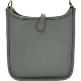 エルメス HERMES エヴリンTPM U刻 ブルーブリュム ゴールド金具 トリヨン レディース ショルダーバッグ