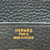 エルメス HERMES オータクロア32 〇Y刻 ブラック ゴールド金具 フィヨルド レディース ハンドバッグ