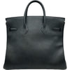 エルメス HERMES オータクロア32 〇Y刻 ブラック ゴールド金具 フィヨルド レディース ハンドバッグ