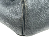 エルメス HERMES オータクロア32 〇Y刻 ブラック ゴールド金具 フィヨルド レディース ハンドバッグ