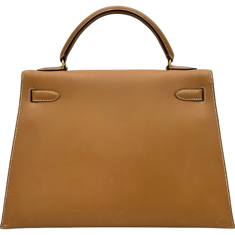 エルメス HERMES ケリー32 外縫い 〇V刻印 ナチュラル ゴールド金具 エルメス HERMES ケリー32 外縫い 〇V刻印 ナチュラル ゴールド金具
