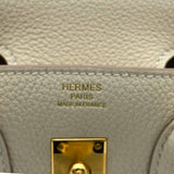 エルメス HERMES バーキン25 K刻 クレ ゴールド金具 トゴ レディース ハンドバッグ