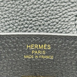 エルメス HERMES バーキン25 K刻 ブラック ゴールド金具 トゴ レディース ハンドバッグ